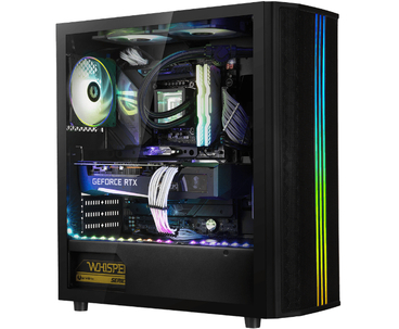 CAJA SEMITORRE ATX SABER MESH RGB NEGRO + WINDOW BITFENIX