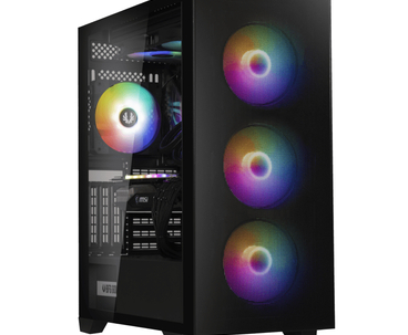CAJA SEMITORRE ATX FLOW A-RGB BLACK BITFENIX