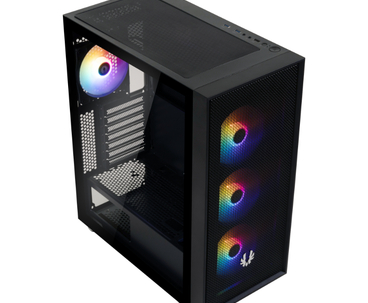 CAJA SEMITORRE ATX ARES F-RGB BLACK BITFENIX