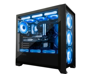 CAJA GAMING TORRE ATX GE2000 DUALVIEW ARGB NEGRO COOLBOX
