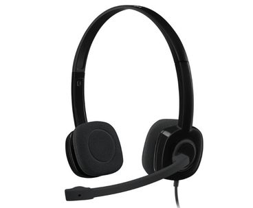 AURICULAR + MICROFONO H151 SUPRESION DE RUIDO NEGRO LOGITECH