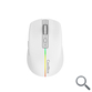 RATON GAMING OPTICO WIRELESS RECARGABLE W01 RGB BLANCO COOLBOX