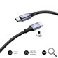 CABLE PLUS 100W USB-C/USB-C 2 M NEGRO SUBBLIM