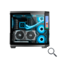 CAJA MICROATX MC3T CORELCD BLANCO MARS GAMING