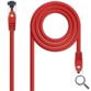CABLE DE RED LATIGUILLO SSTP CAT8.1 AWG26 0.50 M ROJO NANOCABLE