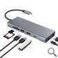 DOCKING STATION 8 PUERTOS USB-C CON CAJA EXTERNA LEOTEC