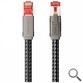 CABLE DE RED LATIGUILLO RJ45 GAMING CAT.8 SFTP AWG26 0.5 M GRIS VENTION
